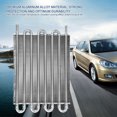 thumbnail image 4 of Transmission Oil Cooler, Aluminum Alloy Auto Manual Engine Oil Coolers Kit 8 Row  For Cars, 4 of 8