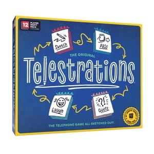 USAopoly Telestrations 12 Player (2nd Edition) Board Game