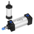 thumbnail image 1 of Premium Double-Acting Air Cylinder SC40x25 - Durable Aluminum Alloy, Corrosion-Resistant, Wide Temperature Range (-20℃ to 80℃), Compact & Lightweight Design for Easy Installation, 1 of 6