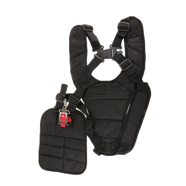 fastboy Taille-Bordures Double Sangle Portable Ceinture en Forme de Y Sangles Réglables Relaxation Poignet Harnais Universel Tondeuse à Gazon