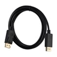 thumbnail image 3 of WHAMVOX Câble de Transfert de Signal Audio DisplayPort Port d'Affichage Noir 1Pcs pour Bureau, 3 of 8