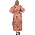 thumbnail image 3 of Bimba Robe Maxi de Maternité à Imprimé Floral Saumon pour Mamans avec Ceinture-16, 3 of 7