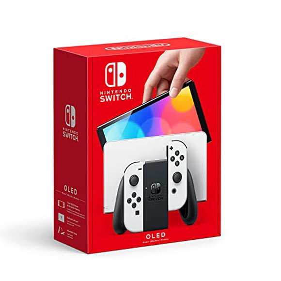 Nintendo Switch (OLED Model) w/ White Joy-Con