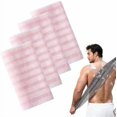 thumbnail image 1 of Exfoliating Shower Towel, 2026 New Shower Towel, Rip-Resistant Exfoliating Washcloth, Long Washcloth Back Body Scrubber for Men & Women, Machine Washable & Quick-Dry (4pcs-A),3, 1 of 7