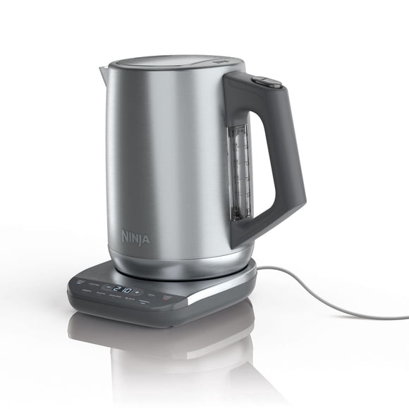 Ninja KT200C Precision Temperature Electric Kettle, 1500 Watts, BPA Free, Stainless, 7-Cup Capacity, Hold Temp Setting