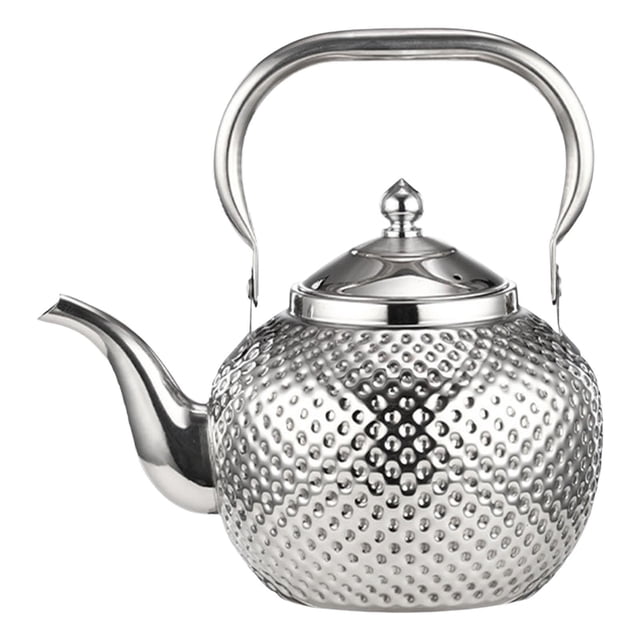 GUOOL Stainless Steel Teapot Loose Leaf Tea Pot with Tea for All Stovetop 1.2L 1.2L