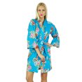 thumbnail image 1 of Bimba Robe de Chambre Florale pour Femmes, Kimono de Demoiselle d'Honneur Vert 28, 1 of 6