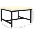 thumbnail image 4 of vidaXL 10 Piece Garden Lounge Set with Cushions Poly Rattan Black, 4 of 5
