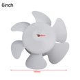 thumbnail image 1 of Pales de Ventilateur de Ventilation Pales de Ventilateur à 6 Pales Adaptées aux Hottes de Ventilation de Toit, 1 of 11