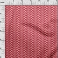 thumbnail image 3 of oneOone Rayon Red Fabric Geometric Dress Material Fabric Print Fabric By The Yard 56 Inch Wide, 3 of 4