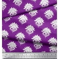 thumbnail image 3 of Soimoi Silk Fabric Floral Block Fabric Prints by Yard 42 Inch Wide, 3 of 3