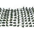thumbnail image 2 of Hot Selling Military Simulation Model Soldier Corps 100 Pack War Scene Soldiers Military Children's Toys One Bag Random Color Mainly Green, 2 of 8