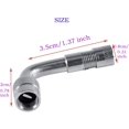thumbnail image 2 of KEWAYO Adaptateur d'Extension de Valve de Pneu 4 Pcs 90°, Extensions Universelles de Tige de Valve Universelles, Valve de Roue Incurvée en Laiton, 2 of 5