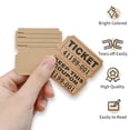 thumbnail image 4 of L LIKED Raffle Tickets Double Rolls 1000 per Roll 50/50 Raffle Tickets for Events, Entry, Class Reward, Fundraiser & Prizes(Brown), 4 of 4