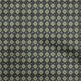 thumbnail image 1 of oneOone Rayon Black Fabric Asian Kilim Sewing Material Print Fabric By The Yard 56 Inch Wide, 1 of 5