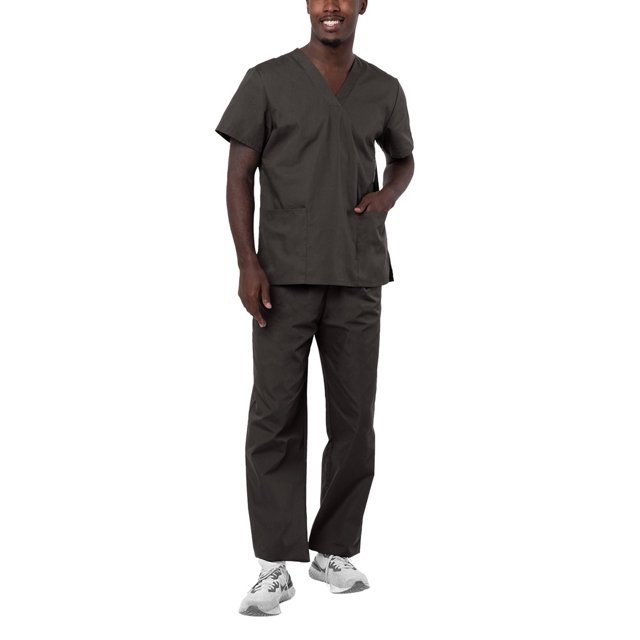 Adar Universal Unisex Scrubs - Unisex Drawstring Scrub Set