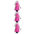 thumbnail image 1 of Transemion 12pcs Tablier Femme avec Poches Efficace et Élégant Compagnon de Cuisine Réglable Demi-Longueur Tablier Adulte Polyester Rose Rouge 3Set, 1 of 6