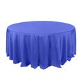 thumbnail image 1 of LNGOOR 108” Wholesale Round Tablecloth Polyester Round Table Linens For Wedding Party Banquet Restaurant -  WHITE, 1 of 11
