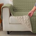 thumbnail image 3 of Housse de Protection Réversible pour Meubles de Chiens et Chats Chaise Marine/gris, 3 of 5
