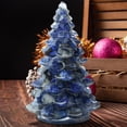thumbnail image 4 of Arbre de Noël en Résine Décoration Mini Maison Ornements de Table de Noël, 4 of 6
