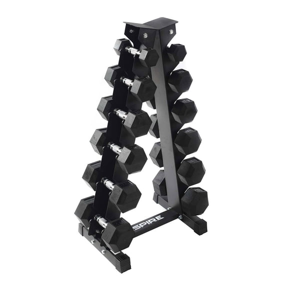 Inspire Fitness Ensemble d'Haltères de 95,2 kg (210 lb) avec Support