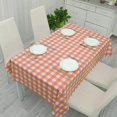 thumbnail image 2 of ORUYROP 100% Waterproof Vinyl Table Cloth, Oil-Proof Spill-Proof PVC Rectangle Tablecloth, Wipeable Plastic Table Cover for Outdoor, Picnic, Camping, 2 of 7