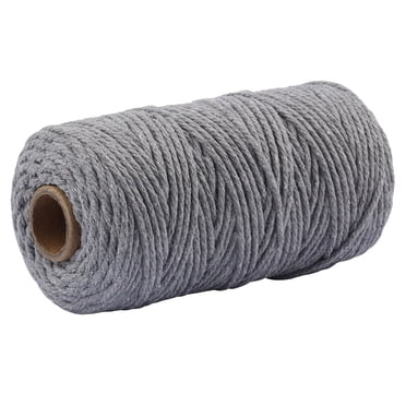 EGNMCR Attrape-Rêves Macramé Cordon en Coton pour Suspension Murale 3,5 mm x 100 m Cordon en Coton