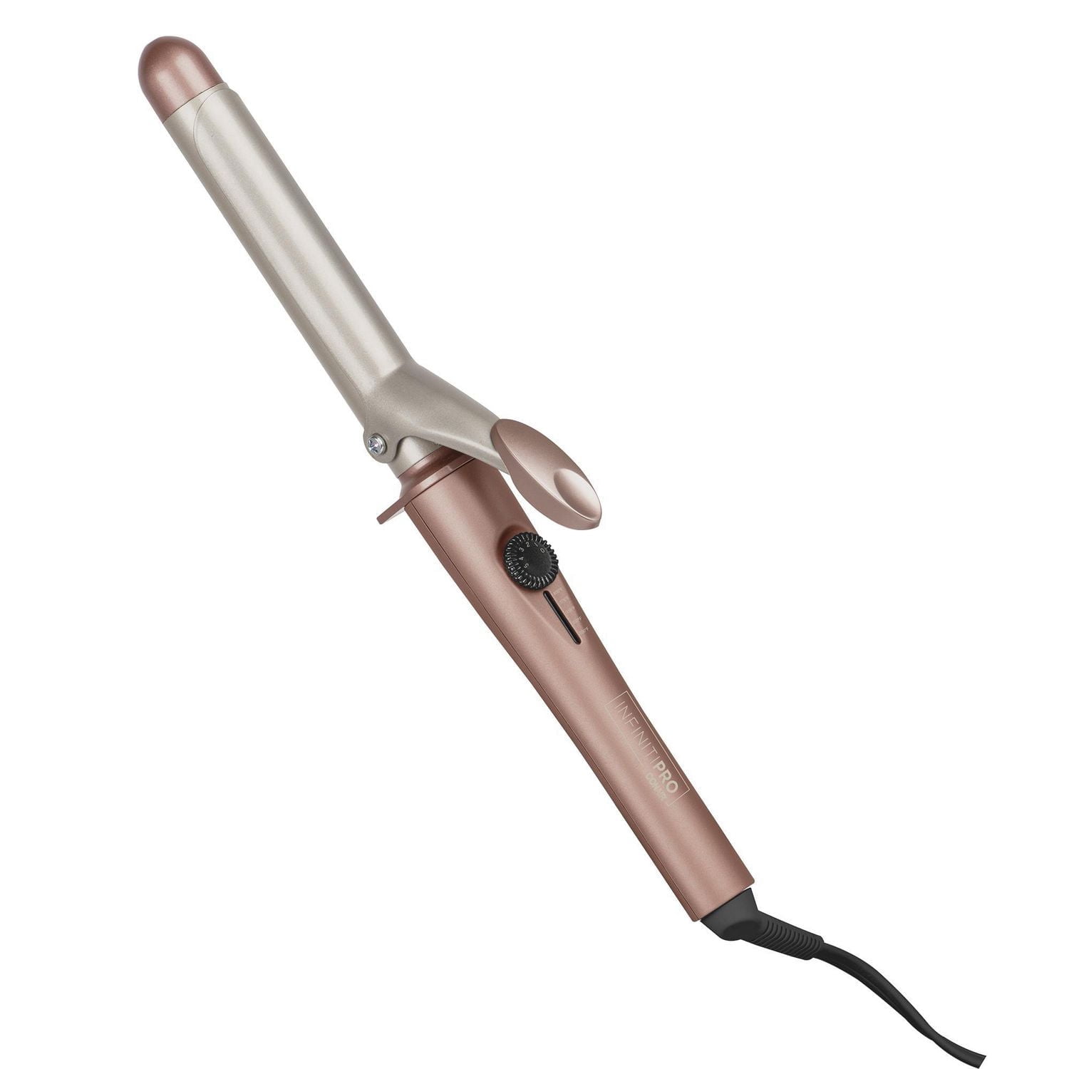 InfinitiPRO Botanicology Curling Iron, Coconut Aloe Vera & Copper Enriched Ceramic, 1 inch, Rose Gold, 1 Pk