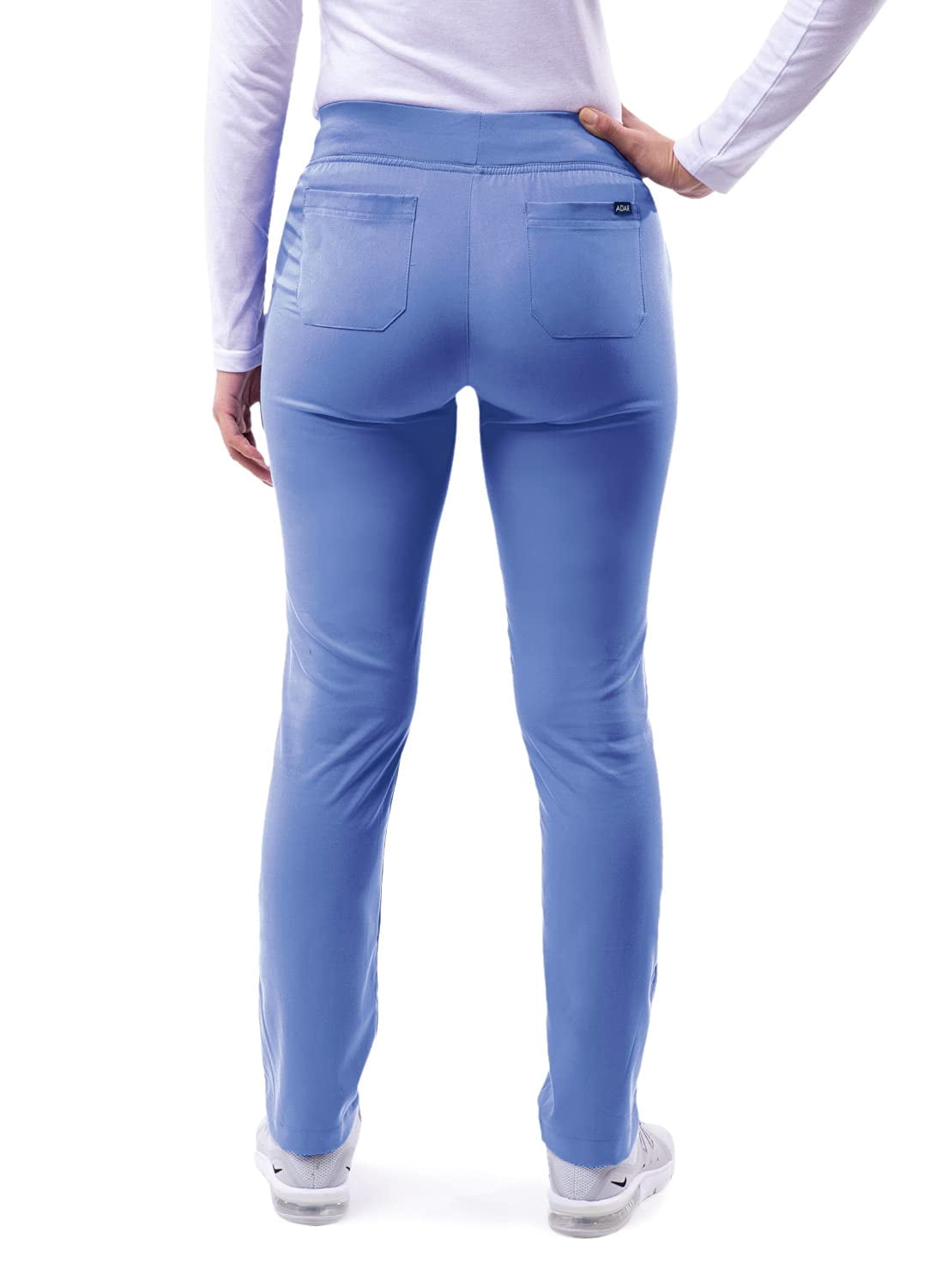 Adar Pro Sarraus pour Femmes - Pantalon de Sarrau de Yoga Ajusté