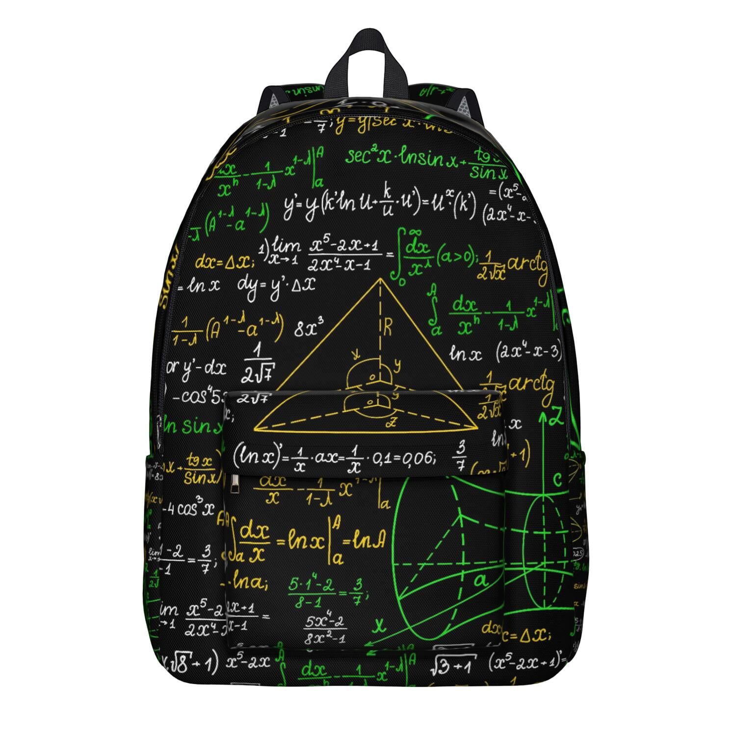 Scientific Formula School Backpack, Experiment Design, Biology Student School Bag, Science Classroom Travel Daypack