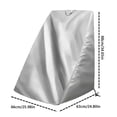 thumbnail image 2 of Garden Hose Reel Cart Cover - All Season Outdoor for Hose Reel Carts - Durable Material with Adjustable Drawstring - Fits Most Standard Sizes, 2 of 4