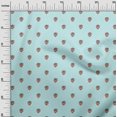thumbnail image 2 of oneOone Polyester Lycra Fabric Floral Block Printed Fabric 1 Yard 56 Inch Wide, 2 of 4