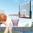 thumbnail image 4 of Costway 18" Basketball Rim with Double Springs & All Weather Net for Indoor & Outdoor Orange, 4 of 9