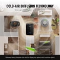 thumbnail image 3 of VEVOR Machine à Air Parfumée, Diffuseur d'Huiles Essentielles Intelligent Bluetooth 180 ml, Diffuseur de Parfum CVC Sans Eau de 2000 Pi2 avec Technologie d'Air Froid, 3 of 9