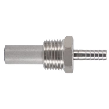 MPT Oxygen Stone, MPT Oxygen Stone Barb Inline Carbonation Aeration Homebrew Stone