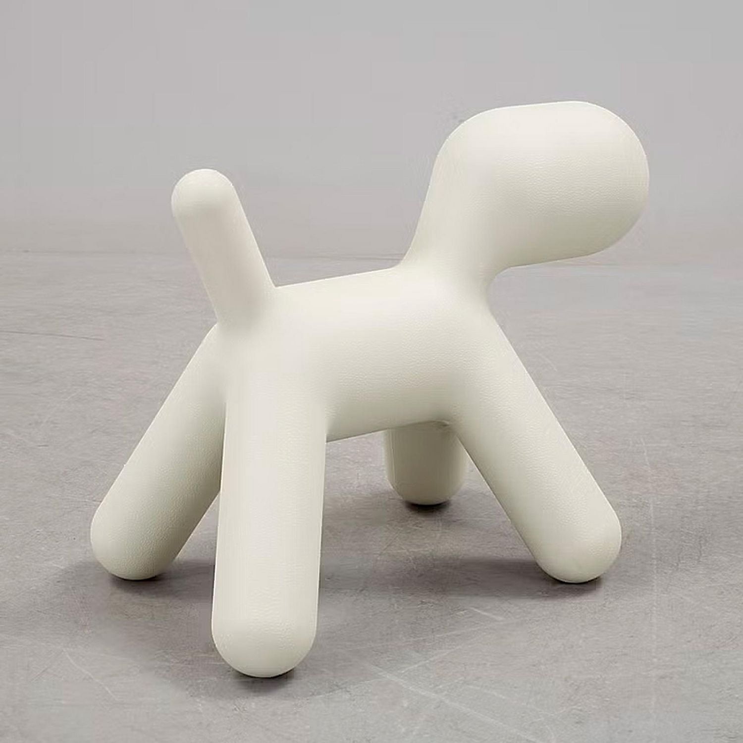 Chaise pour enfants Heavenly Collection Dog de couleur blanche