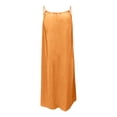 thumbnail image 4 of EGNMCR Robe Longue Ample à Bretelles pour Filles, Mode, Mignonne, Couleur Unie, avec Cordon au Dos, Robe pour Filles, 4 of 9