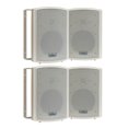 thumbnail image 1 of 4) PYLE PDWR63 6.5" 700W Indoor/Outdoor Wall Audio Weatherproof Speakers White, 1 of 2