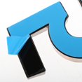 thumbnail image 3 of jifeng Golden Self- Door Number Sign Plaque Office Building Sticky Numeric Digit Plate Number 5, 3 of 7