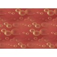 thumbnail image 1 of Ahgly Company Machine Washable Indoor Rectangle Transitional Orange Red Orange Area Rugs, 4' x 6', 1 of 7
