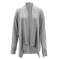 thumbnail image 4 of Yuyuzo Womens Cardigan Long Sleeve Irregular Hem Drape Open Front Knit Solid Color Cardigan Sweater Fall, 4 of 5