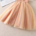 thumbnail image 4 of Yanlir Robe Princesse Imprimée Sans Manches à la Mode pour Fille, Mignonne et Respirante, Robe de Fête, Tenue d'Été à Col Rond pour la Maison des Enfants, Chemise de Nuit et Tenue Décontractée (Jaune#1, 2-3 Ans), 4 of 6