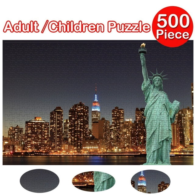 LEEYNEER Adults Puzzles 500 Piece Large Puzzle Game Interesting Toys Personalized Gift