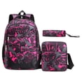 thumbnail image 2 of Dvkptbk Storage Backpack High School Backpack Three Sets of Leisure Large Capacity Outdoor Travel Backpack Home Essentials, 2 of 6