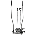 thumbnail image 1 of Soozier Twist Stair Stepper Machine with Rocking Handlebars, Silver, 1 of 10