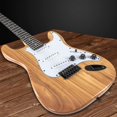 thumbnail image 3 of LyxPro Beginner 39” Electric Guitar & Electric Guitar Accessories, Natural, 3 of 7