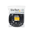 thumbnail image 3 of StarTech.com 2.5m (8.2ft) Cable Management Sleeve - 1.8" Diameter - Expandable Coiled Cord Organizer w/ Cable Loading Tool (CMSCOILED4) - Cable sleeving kit - black - 8 ft, 3 of 8