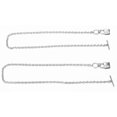 thumbnail image 4 of Chaîne de Serrure en Acier Inoxydable, 2pcs Serrure Colliers Serrure en Acier Inoxydable Colliers Serrure Étrangleurs Finement Réglés Performance, 4 of 5