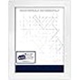 thumbnail image 3 of (1) 9x12 White Picture Frame | 1.25" White Satin Moulding | By Picture Frame Factory Outlet, 3 of 4