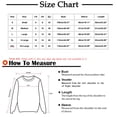thumbnail image 3 of CEHVOM Femmes Mode Décontractée Imprimé Col Rond Ample Manches Longues Hauts Courts Blouse Chandails Sans Capuche Liquidation, 3 of 5